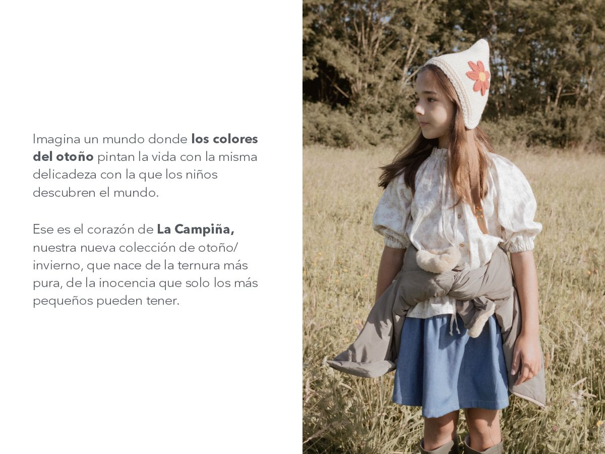 La Campiña es la nueva colección de otoño invierno de Mia&Lia